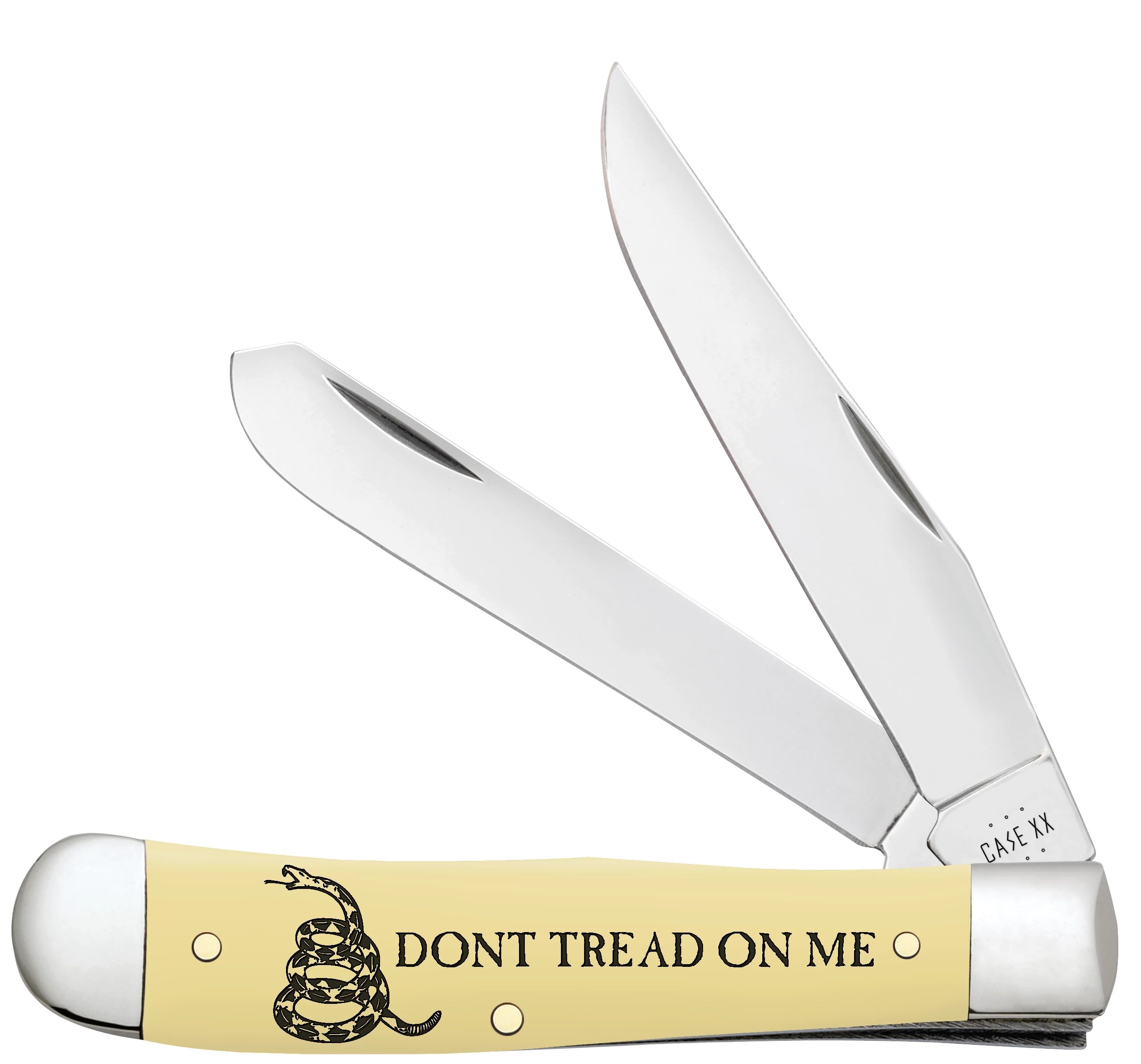 Dont Tread on Me® Embellished Smooth Yellow Synthetic Trapper 06089