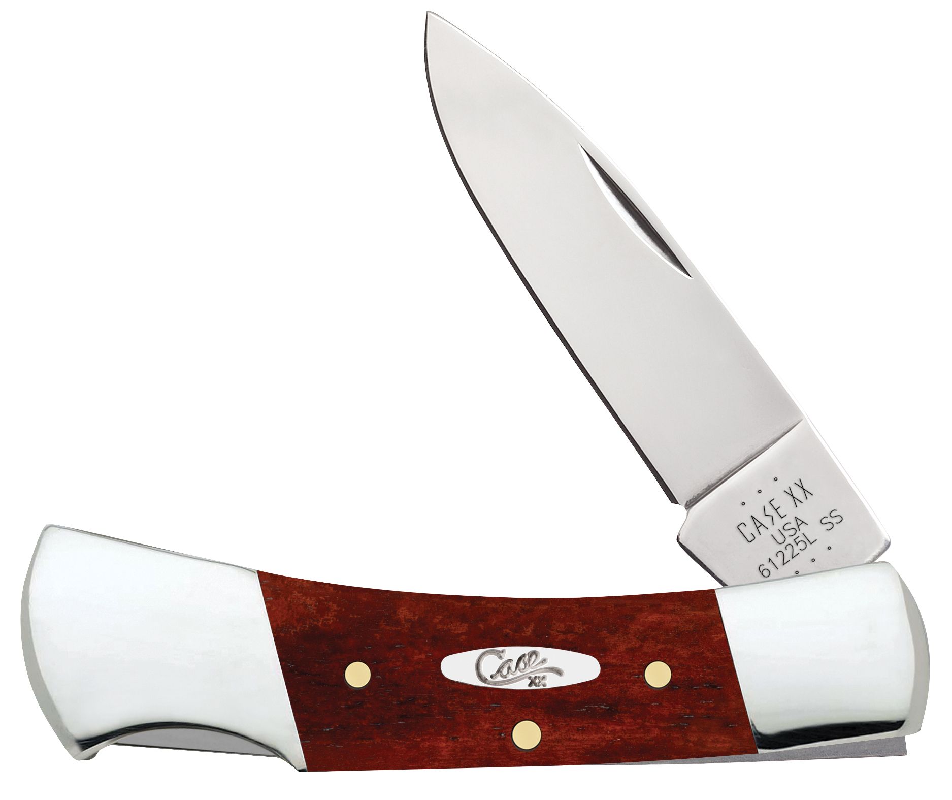 Smooth Chestnut Bone Lockback 28912