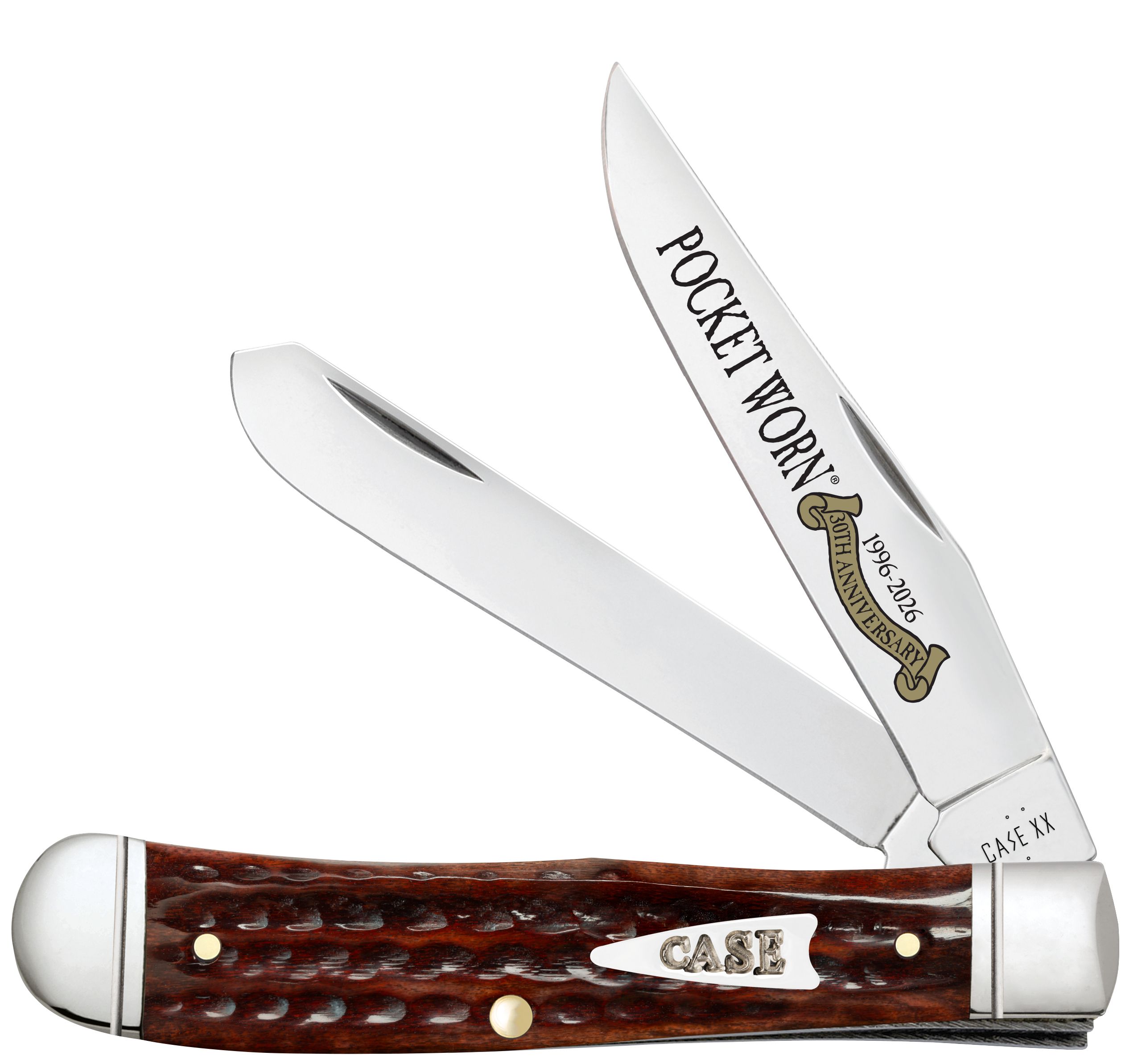 Pocket Worn Mahogany Bone - Corn Cob Jig Trapper 55230